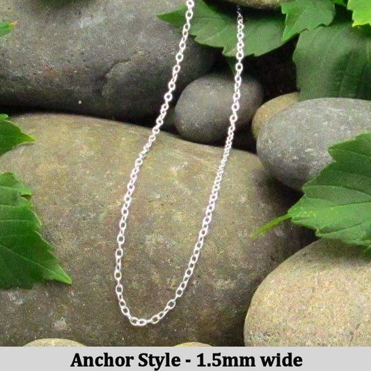 Anchor Style Chain - 45cm long