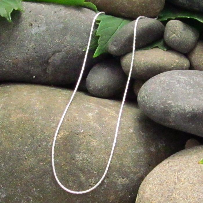 Shiny Twisted Style Chain - Made in Italy - 40cm long