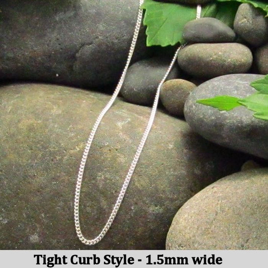 Tight Curb Style Chain - various lengths