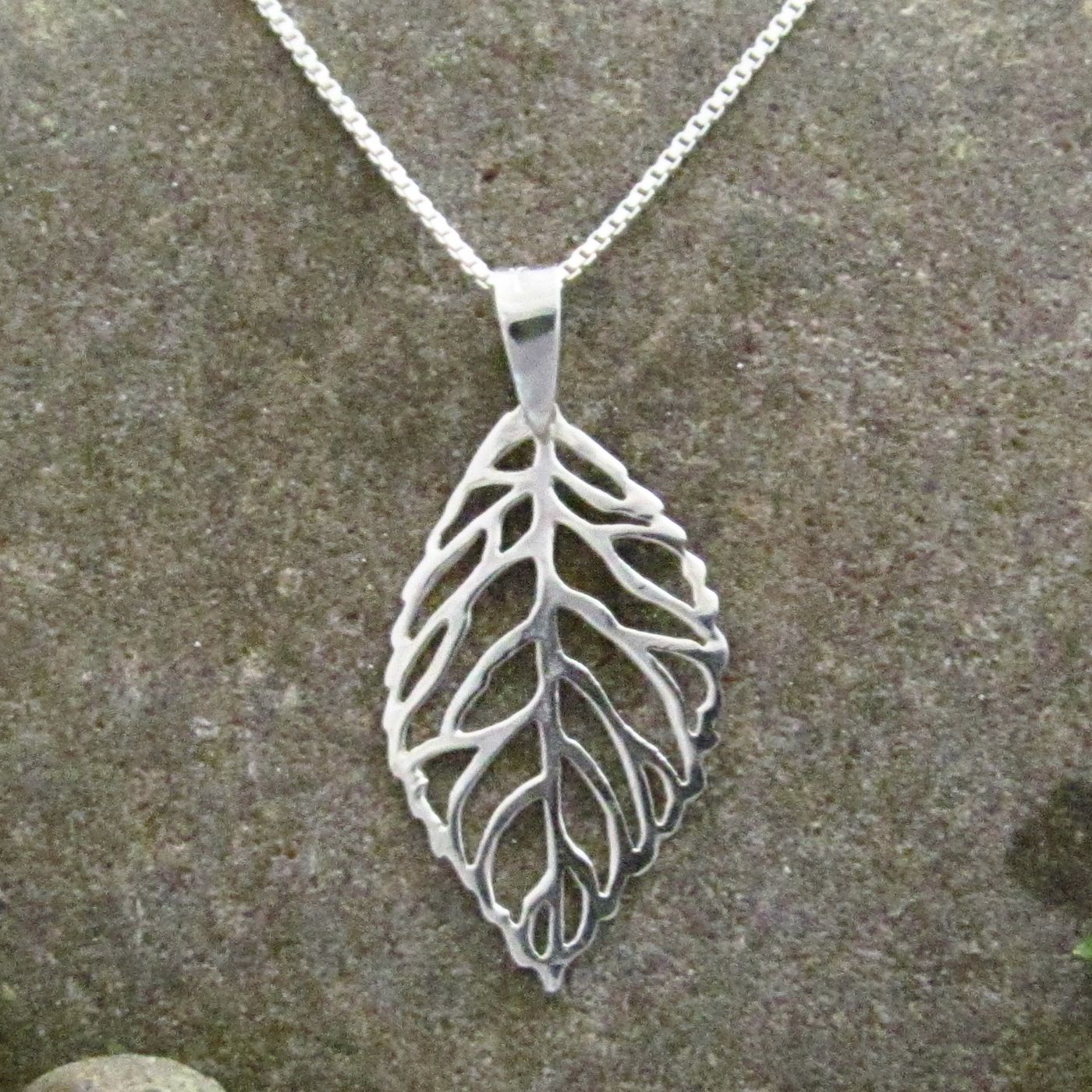 Leaf Pendant - small & large